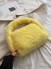 Fluffy Faux Fur Mini Tote Bag