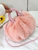 Fluffy Faux Fur Shoulder Tote Mini Bag