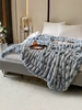 Fluffy Faux Fur Winter Blanket
