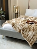 Fluffy Faux Fur Winter Blanket