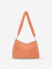 Fluffy Faux Fur Zippered Shoulder Bag