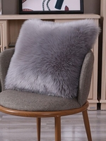 Fluffy Faux Wool Double-sided Pillowcase