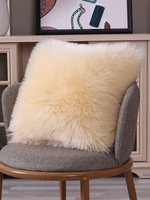 Fluffy Faux Wool Double-sided Pillowcase