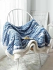 Fluffy Fuzzy Fleece Abstract Pattern Sofa Bedroom Blanket
