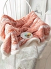 Fluffy Fuzzy Fleece Abstract Pattern Sofa Bedroom Blanket