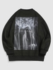 Forest Song And Dance Graphic Print Fleece-lined Sweatshirt Xs Black