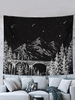 Forest Starry Sky Print Tapestry