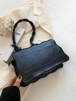 Fresh Style Bow Zip Casual Shoulder Bag
