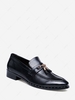 Fringe Decor Formal Faux Leather Shoes
