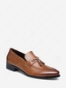 Fringe Decor Formal Faux Leather Shoes