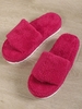Fuzzy Open Toe Slippers