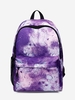 Galaxy Print Backpack with USB Charging Port