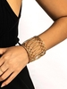 Geometric Hollow Out Open Bracelet