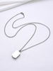 Geometric Opening Pendant Necklace