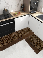Geometric Pattern Kitchen Mat