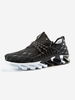 Geometric Pattern Mesh Slip On Sports Shoes