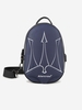 Geometric Pattern USB Charging Port Anti-theft Lock Chest Bag