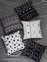 Geometric Print Pillow Case