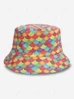 Geometric Printed Bucket Hat