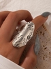 Ghost Halloween Punk Retro Cuff Ring