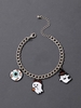 Ghosts Halloween Chain Bracelet