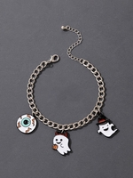 Ghosts Halloween Chain Bracelet