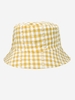 Gingham Patterned Bucket Hat