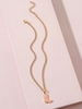 Glazed Cowgirl Boots Pendant Necklace