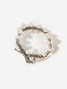 Glitter Faux Pearl Hair Tie