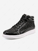 Glitter Sequin High Top Stage Skate Shoes