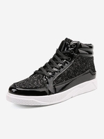 Glitter Sequin High Top Stage Skate Shoes