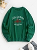 Golden Gate Bridge SAN FRANCISCO Graphic Sweatshirt M Deep green
