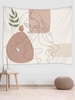 Graphic and Girl Print Tapestry
