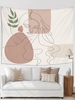 Graphic and Girl Print Tapestry