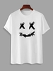 Grimace Graphic Streetwear Cotton T-shirt Xl White