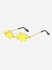 Halloween Bat Wings Shaped Gothic Sunglasses