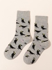Halloween Birds Pattern Crew Socks