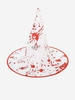 Halloween Blood Pattern Witch Costume Hat
