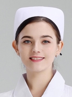 Halloween Cosplay Costume Nurse Cap