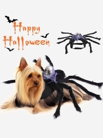 Halloween Creative Cosplay Pet Plush Spiders Harness