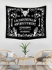 Halloween Letters and Skull Wall Hanging Tapestry