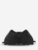 Halloween Novelty Sequined Bat Shaped Crossbody Bag