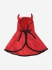 Halloween Ox Horn Decor Cosplay Cape Pet Costume