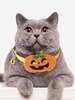 Halloween Pumpkin Bell Decor Buckle Pet Collars