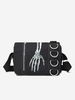 Halloween Skeleton Hand Pattern Messenger Bag