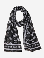 Halloween Skulls Pattern Bandana Scarf