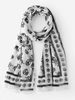 Halloween Skulls Pattern Bandana Scarf