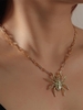 Halloween Spider Pendant Necklace