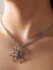 Halloween Spider Pendant Necklace