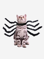 Halloween Style Faux Fur Spider Shape Pet Costume